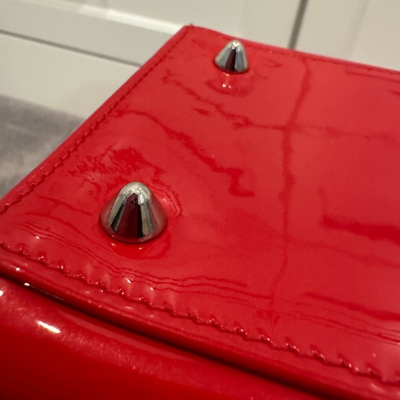 Authentic - Lady Dior Leather - Limited Edition - MEDIUM SIZE Handbag - Picture 14 of 16